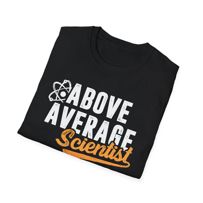 Above Average Scientist Men's  Softstyle T-Shirt