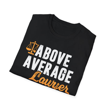 Above Average Lawyer Men's  Softstyle T-Shirt