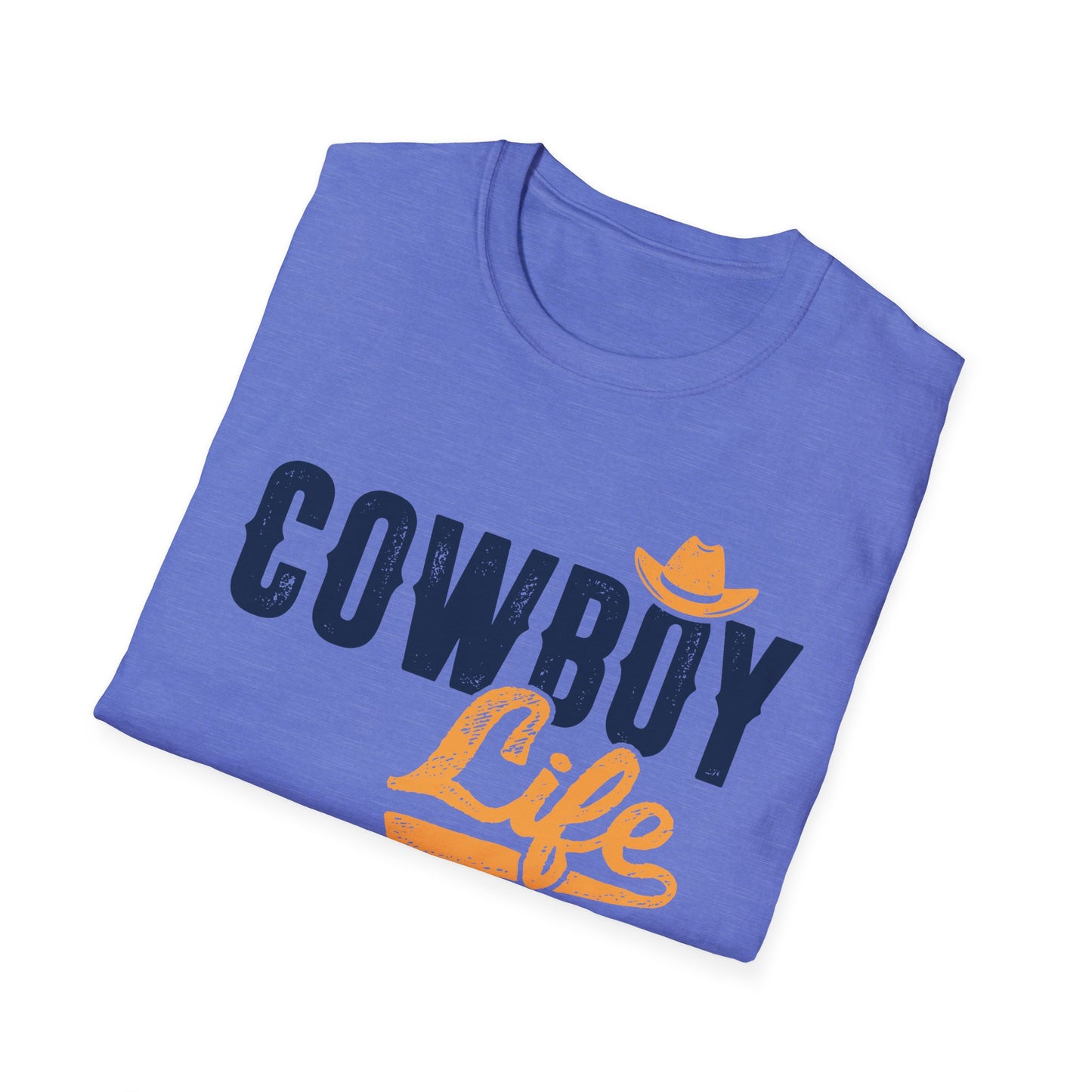 Cowboy Life Men's  Softstyle T-Shirt