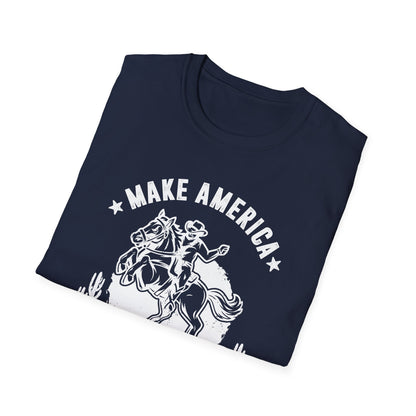 Make America Cowboy Again Men's Softstyle T-Shirt