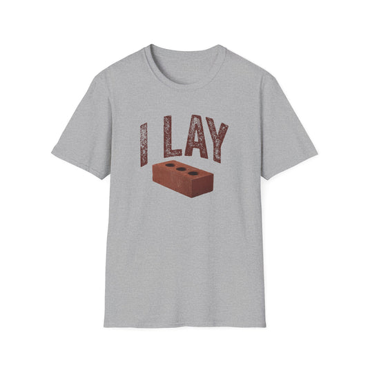 I Lay Bricks Men's Softstyle T-Shirt