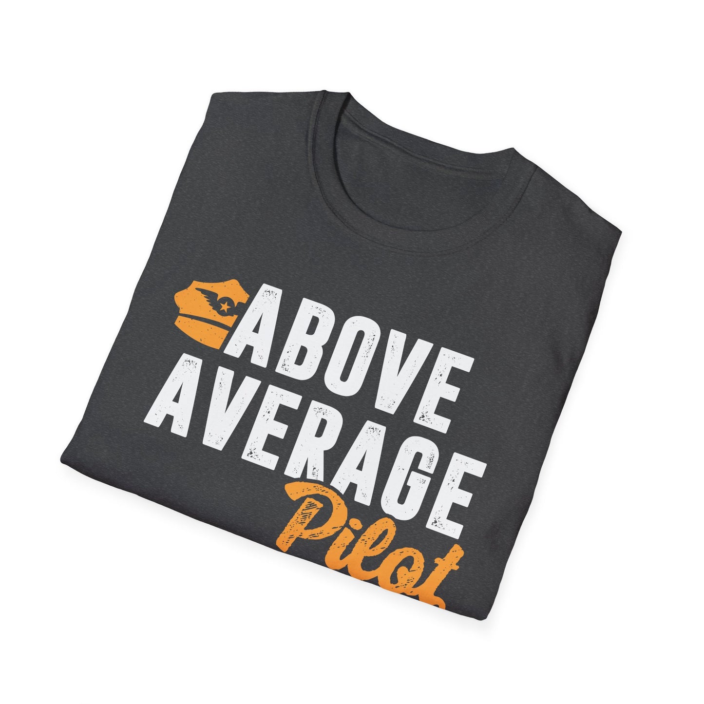 Above Average Pilot Men's  Softstyle T-Shirt