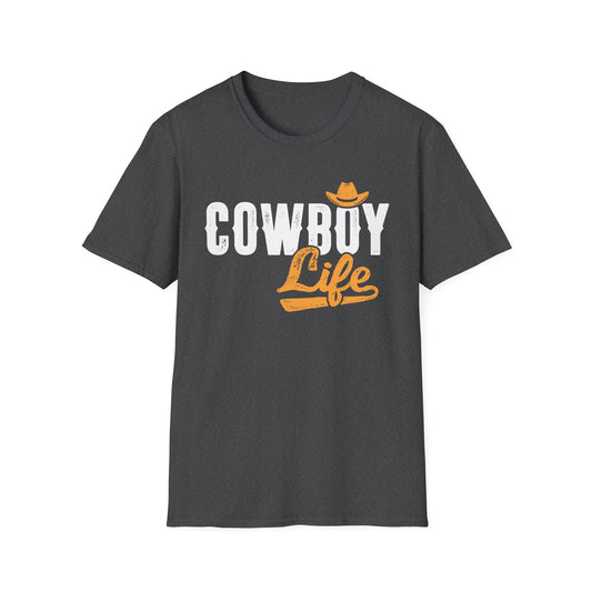 Cowboy Life Men's  Softstyle T-Shirt