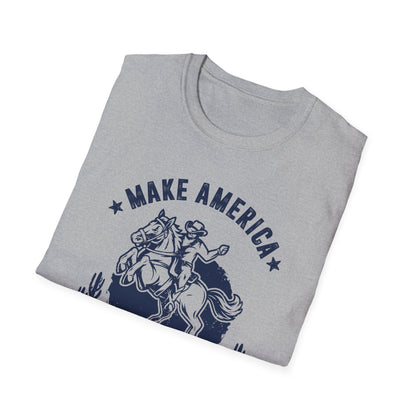 Make America Cowboy Again Men's Softstyle T-Shirt