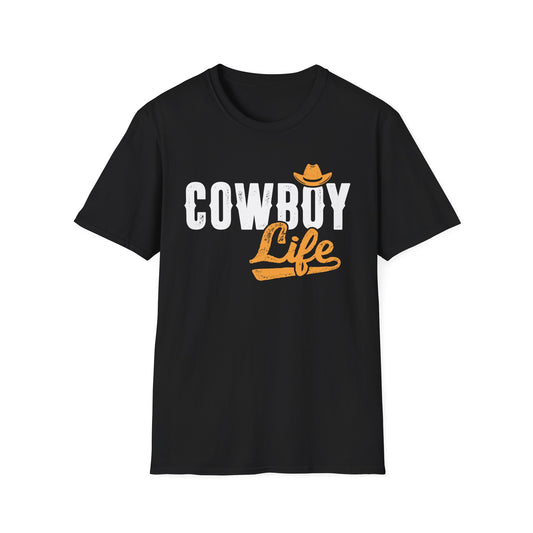 Cowboy Life Men's  Softstyle T-Shirt