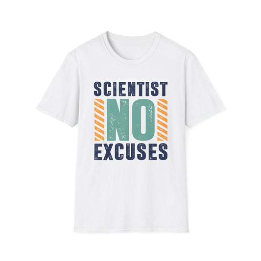 Scientist No Excuses Men's  Softstyle T-Shirt