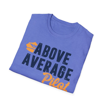 Above Average Pilot Men's  Softstyle T-Shirt