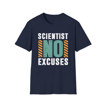Scientist No Excuses Men's  Softstyle T-Shirt