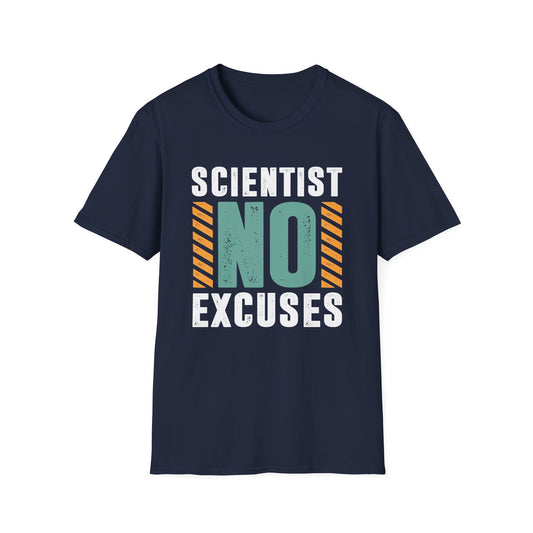 Scientist No Excuses Men's  Softstyle T-Shirt