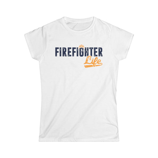 Firefighter Life Women's Softstyle T-Shirt