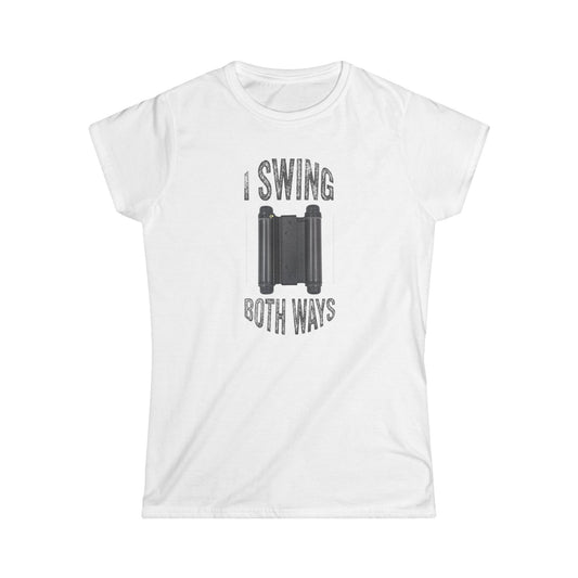 I Swing Both Ways Women's Softstyle T-Shirt