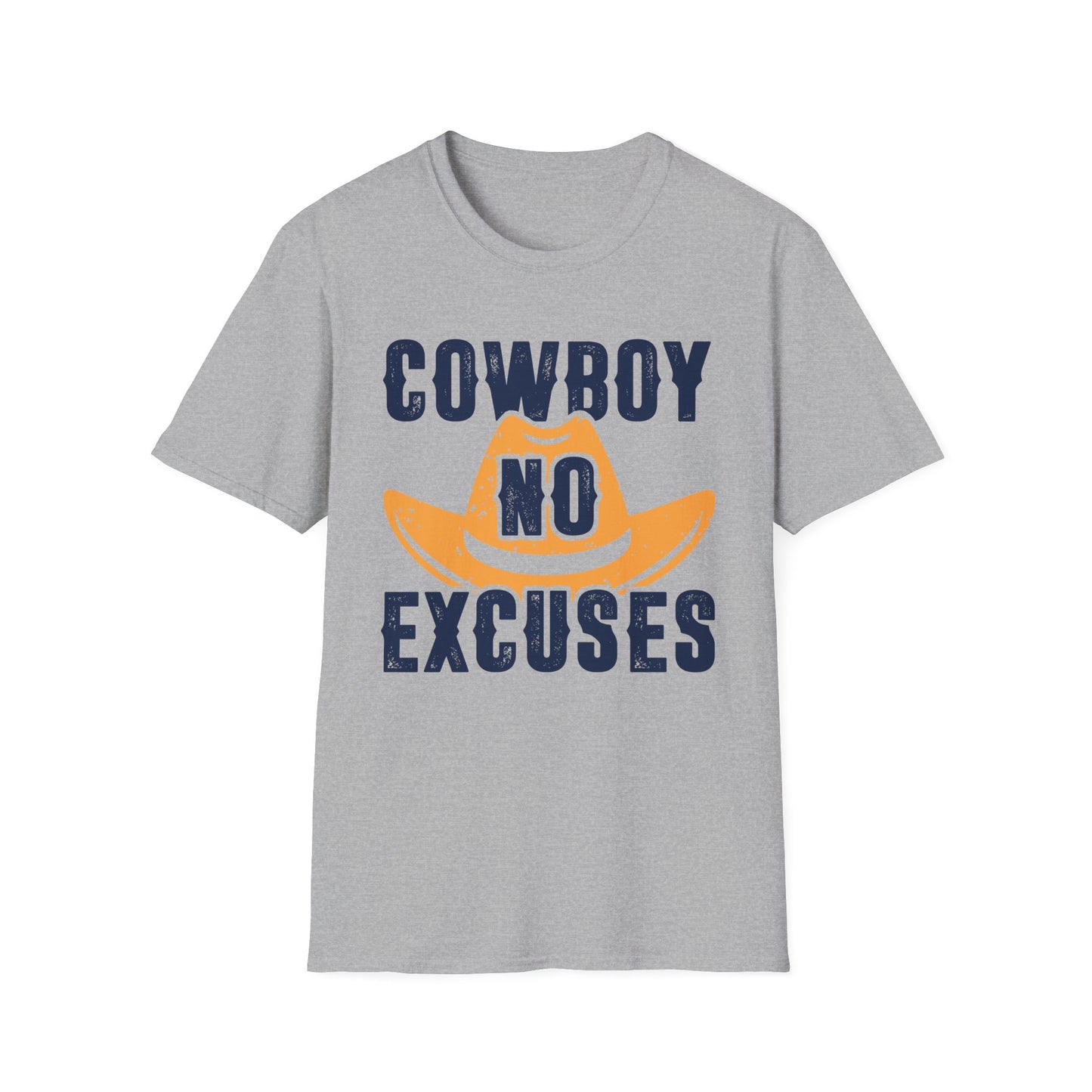 Cowboy No Excuses Men's Softstyle T-Shirt