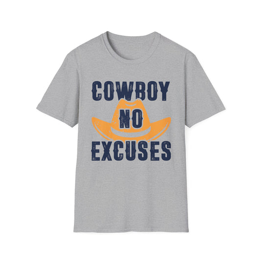 Cowboy No Excuses Men's Softstyle T-Shirt