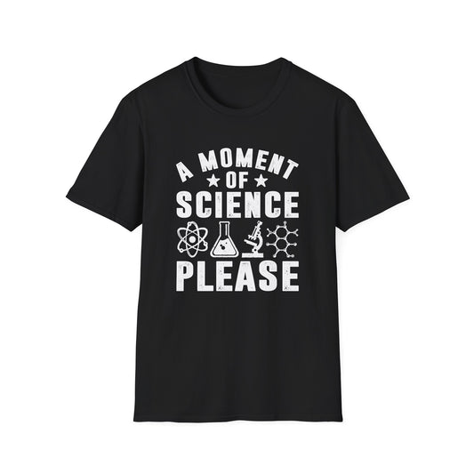 A Moment of Science Please Men's  Softstyle T-Shirt