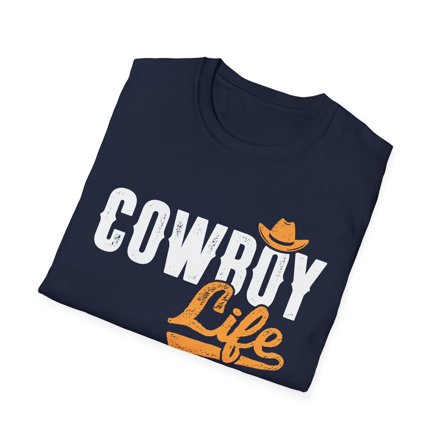 Cowboy Life Men's  Softstyle T-Shirt
