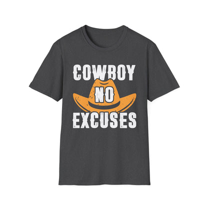 Cowboy No Excuses Men's Softstyle T-Shirt