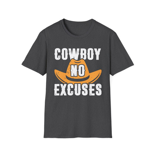 Cowboy No Excuses Men's Softstyle T-Shirt