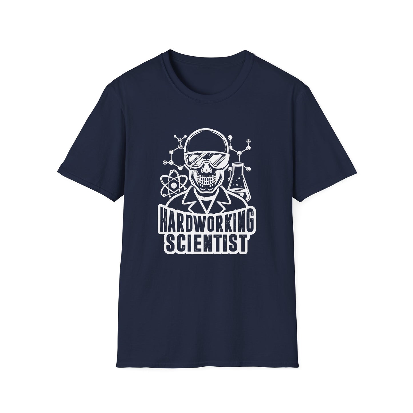 Hardworking Scientist Men's Softstyle T-Shirt