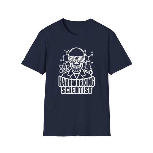 Hardworking Scientist Men's Softstyle T-Shirt