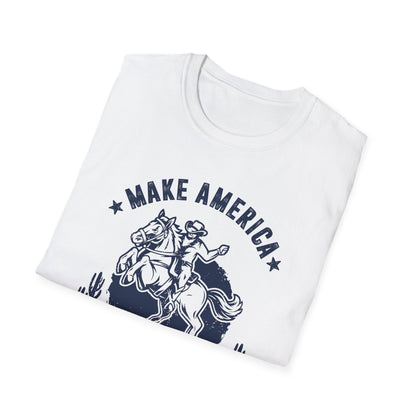 Make America Cowboy Again Men's Softstyle T-Shirt
