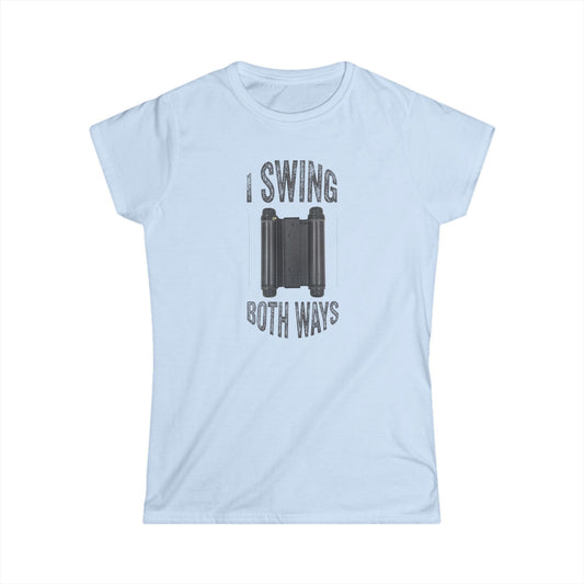 I Swing Both Ways Women's Softstyle T-Shirt