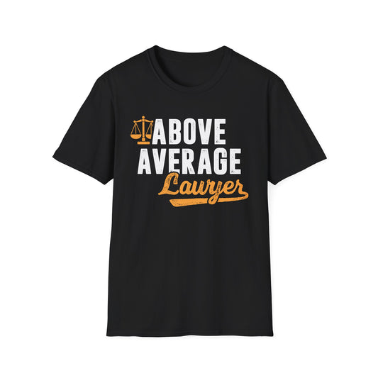 Above Average Lawyer Men's  Softstyle T-Shirt