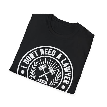 I Don't Need a Lawyer I Married One Men's Softstyle T-Shirt