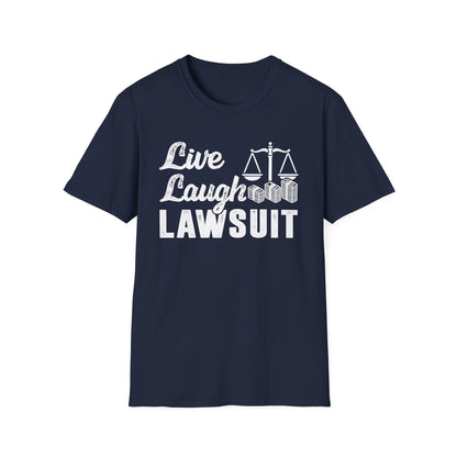 Live Laugh Lawsuit Men's Softstyle T-Shirt