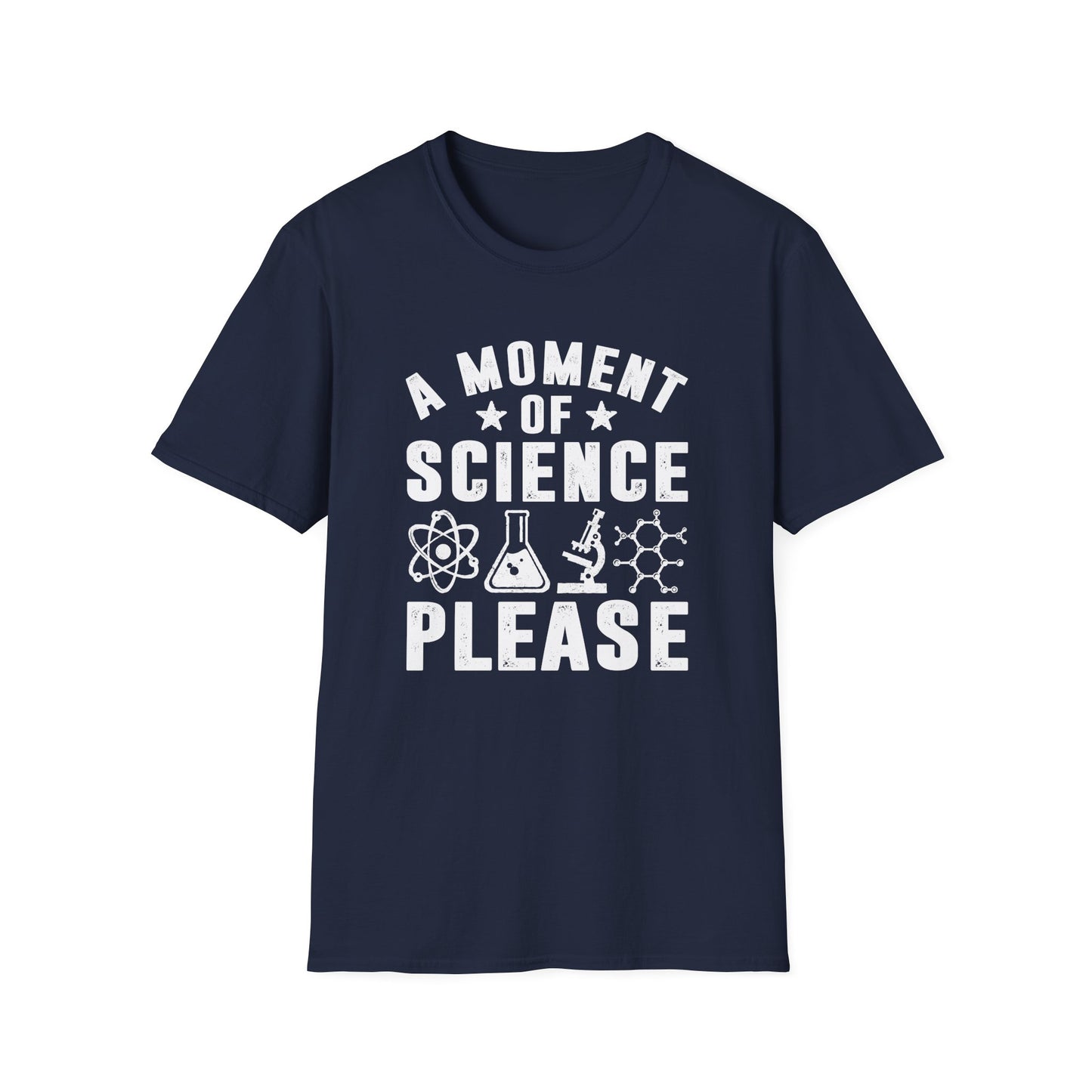 A Moment of Science Please Men's  Softstyle T-Shirt