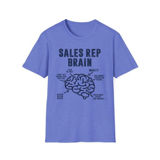 Sales Rep Brain Men's Softstyle T-Shirt