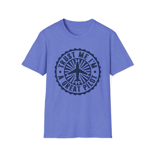 Trust Me, I'm a Great Pilot Men's Softstyle T-Shirt
