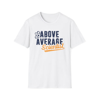Above Average Scientist Men's  Softstyle T-Shirt