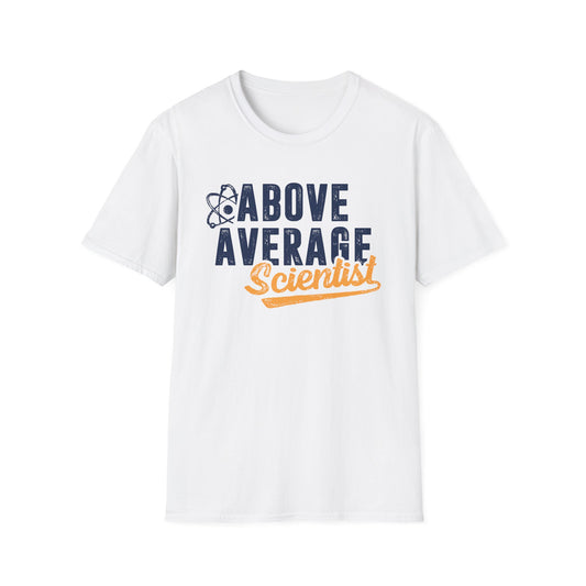 Above Average Scientist Men's  Softstyle T-Shirt