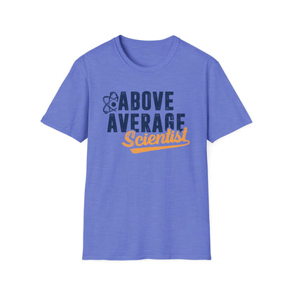 Above Average Scientist Men's  Softstyle T-Shirt