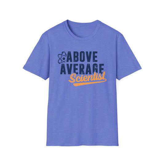 Above Average Scientist Men's  Softstyle T-Shirt