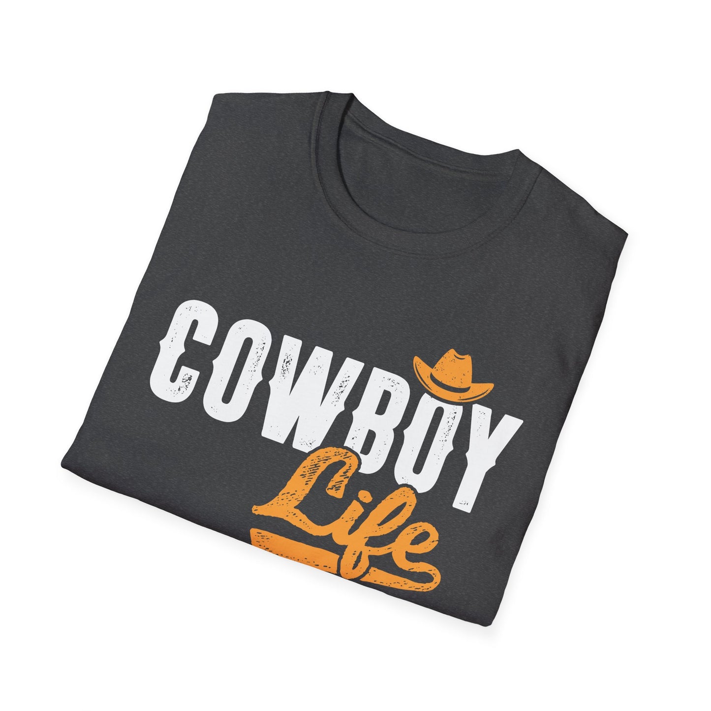 Cowboy Life Men's  Softstyle T-Shirt