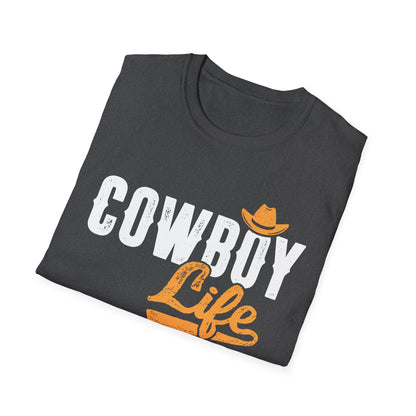 Cowboy Life Men's  Softstyle T-Shirt
