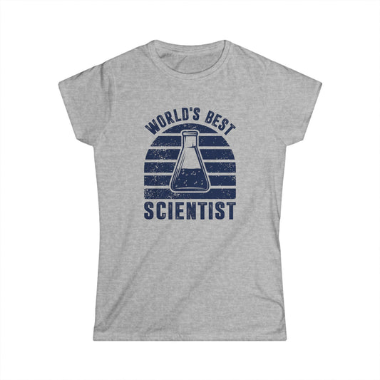 World's Best Scientist Women's Softstyle T-Shirt