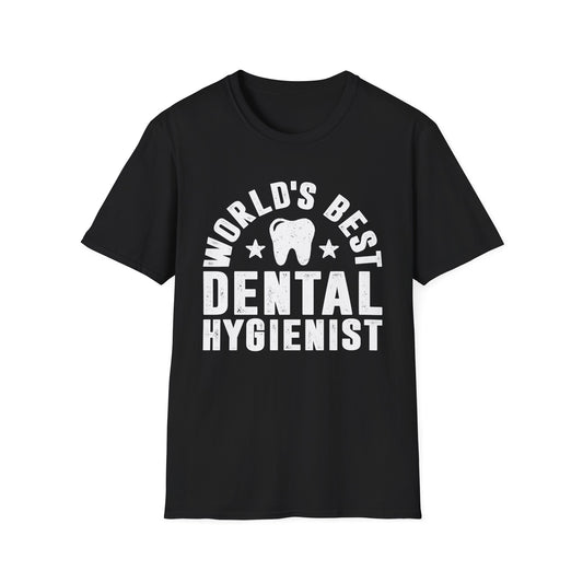 World's Best Dental Hygienist Men's Softstyle T-Shirt