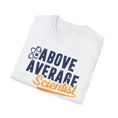 Above Average Scientist Men's  Softstyle T-Shirt