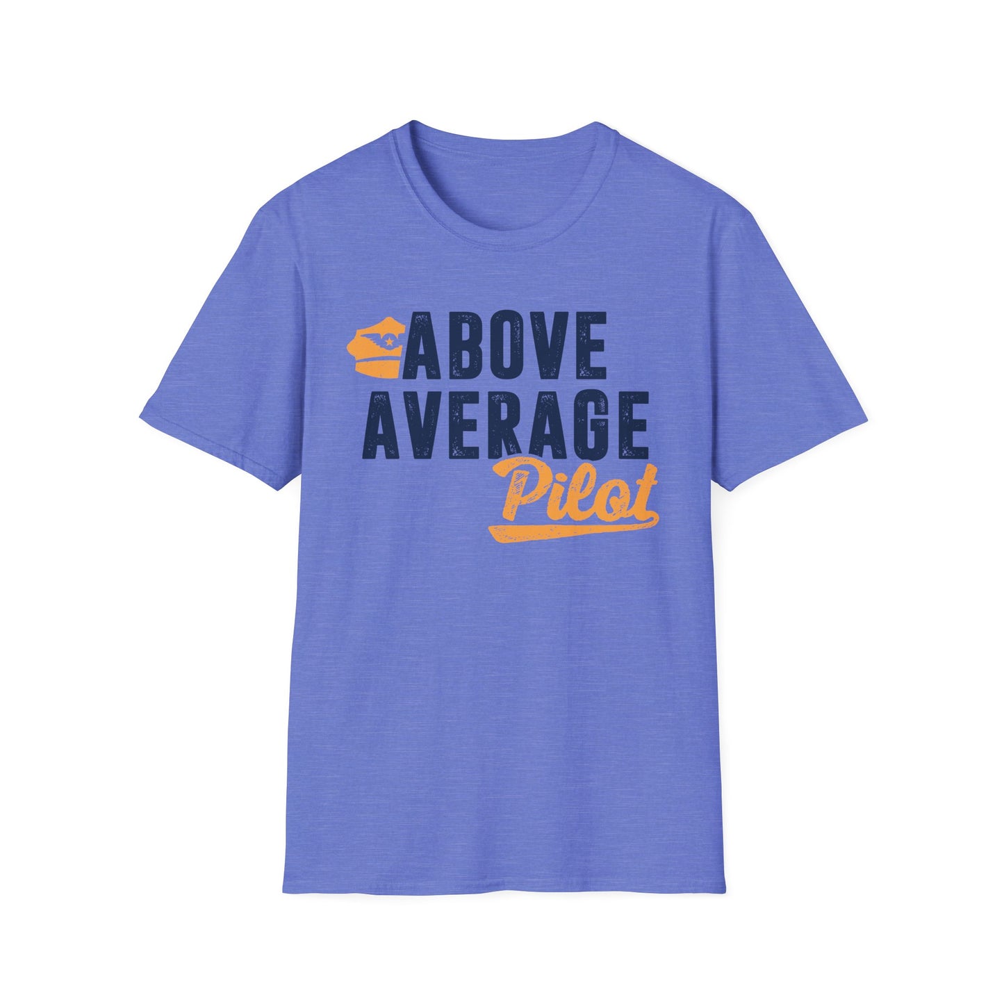 Above Average Pilot Men's  Softstyle T-Shirt