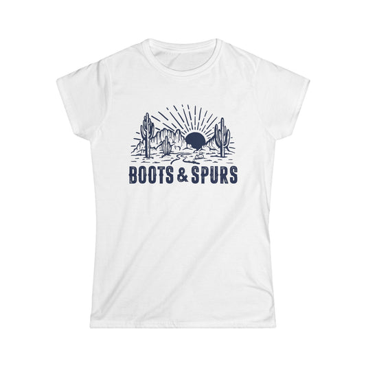 Boots and Spurs Women's Softstyle T-Shirt
