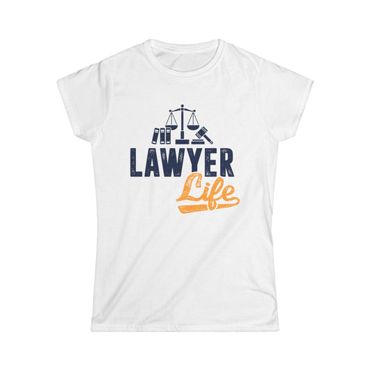 Lawyer Life Women's Softstyle T-Shirt
