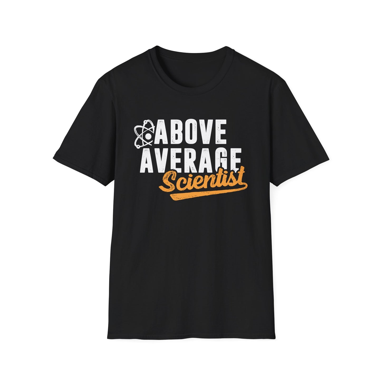 Above Average Scientist Men's  Softstyle T-Shirt