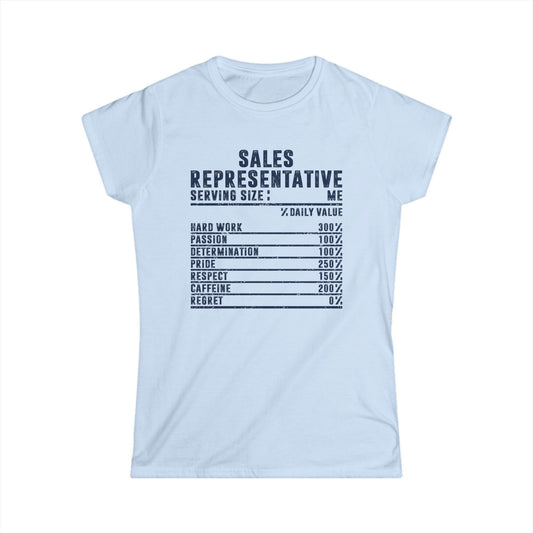 Sales Representative Women's Softstyle T-Shirt