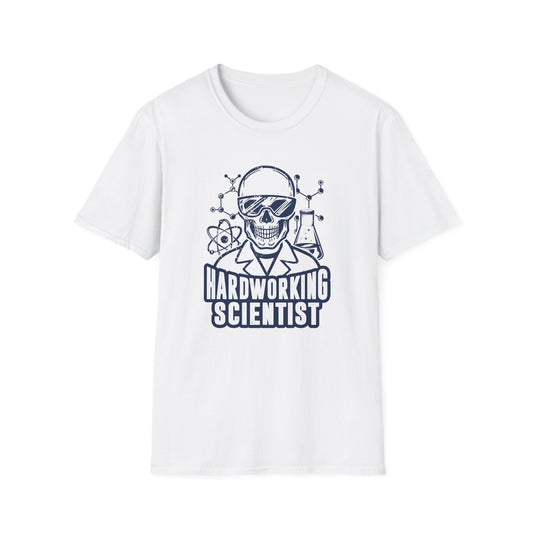 Hardworking Scientist Men's Softstyle T-Shirt