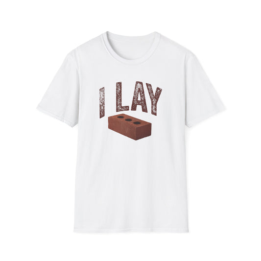 I Lay Bricks Men's Softstyle T-Shirt