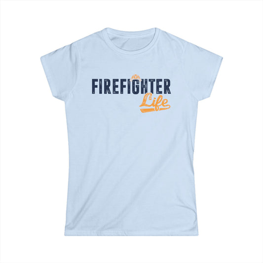 Firefighter Life Women's Softstyle T-Shirt
