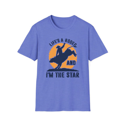 Life's a Rodeo and I'm The Star Men's Softstyle T-Shirt