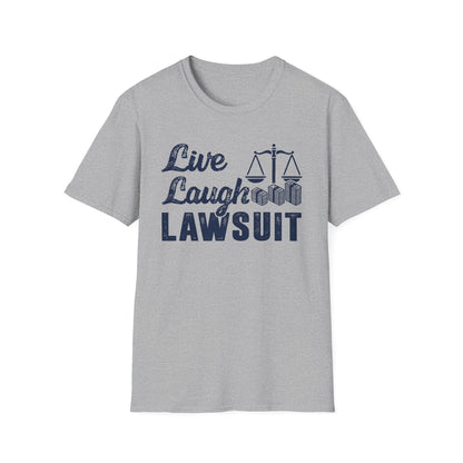 Live Laugh Lawsuit Men's Softstyle T-Shirt